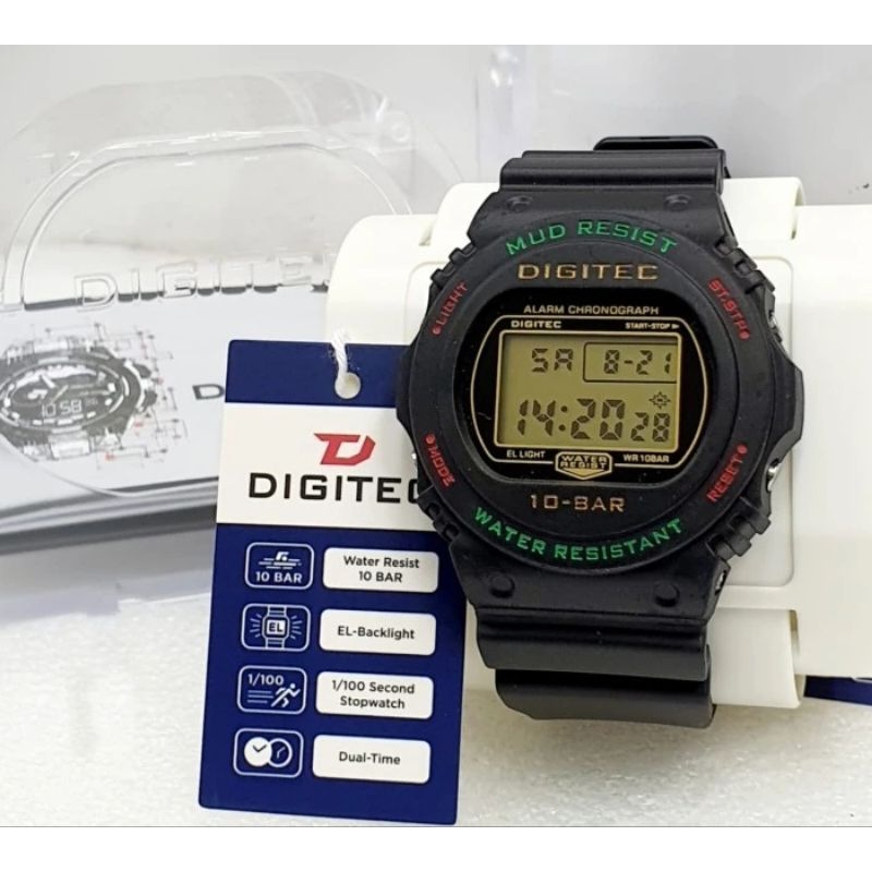Jam Tangan Pria Digitec 5110 Digital Original