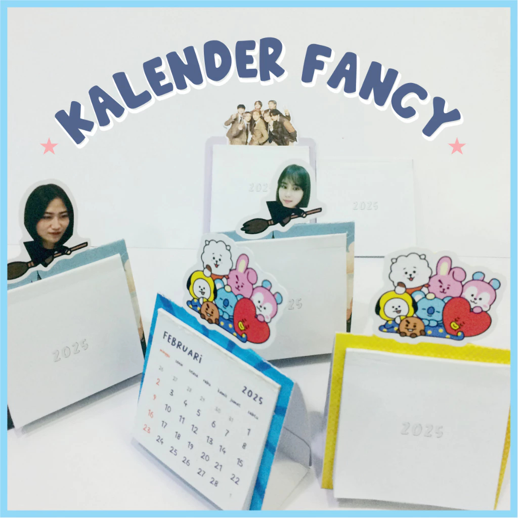 

KALENDER MINI 2025/ KALENDER FANCY/ KALENDER CUSTOM/ KALENDER MEJA/ KALENDER LUCU/ KALENDER 2025