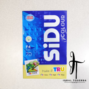 

SIDU Sinar Dunia HVS F4 70gr/gram Yellow Colour / Kertas HVS Print Fotocopy 1 Rim