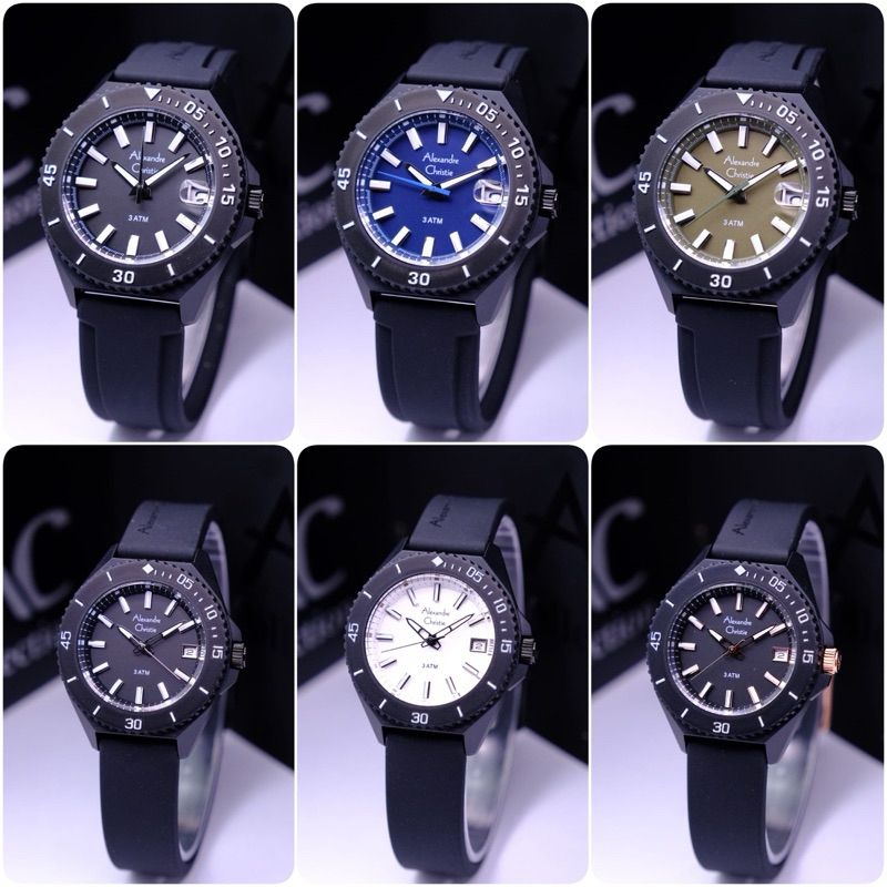 AC 8693 JAM TANGAN PRIA ALEXANDRE CHRISTIE AC 6518 MHB ORIGINAL 6518 8693 6684 hhc
