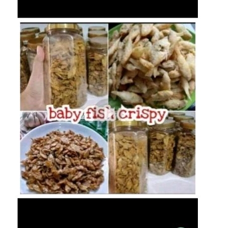 

baby fish kerispy 190g ( toples)