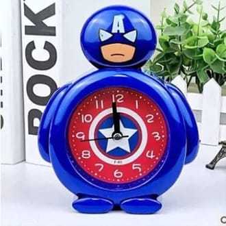 Jam Alarm Karakter Avanger / Spiderman / Ironman / Captain Amerika