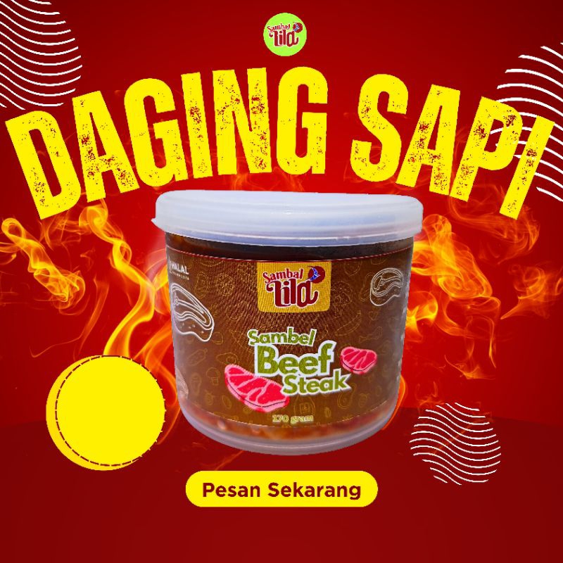 

Samballila.id - Sambal Daging Sapi Beef 170gr