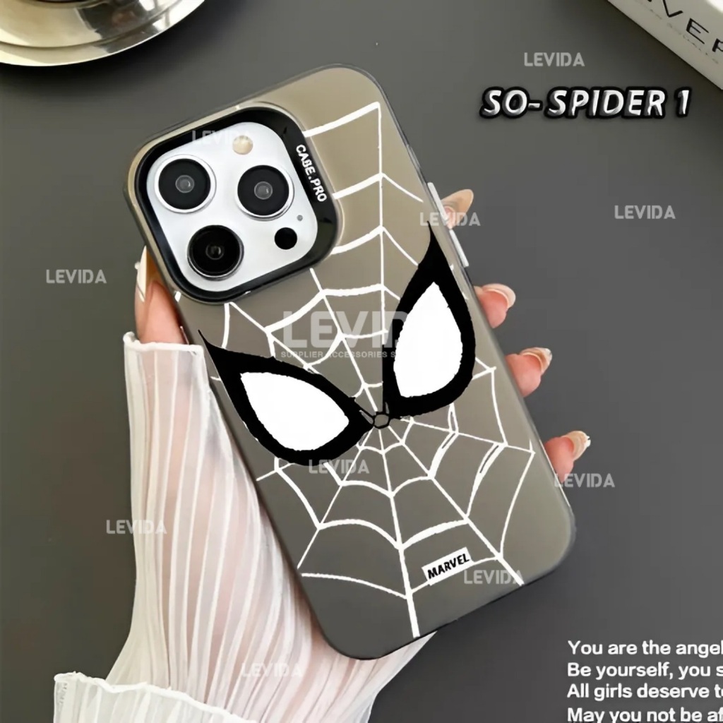 Case IMD So Cool Gambar Casing Marvels Spider-Man for Itel Vision 1 Itel Vision 1 Plus Itel Vision 1