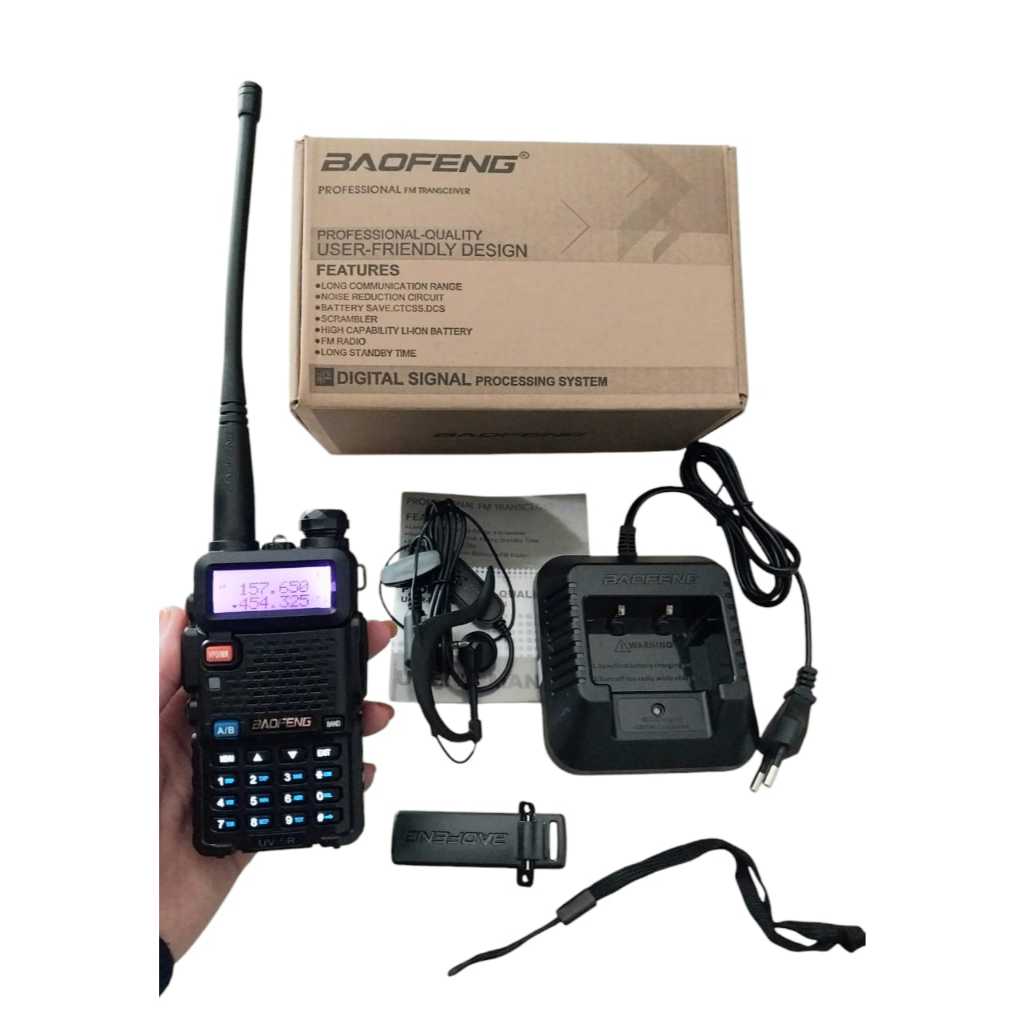 RADIO HT DUAL BAND GENGGAM UV5R POWER 8 WATT BAOFENG