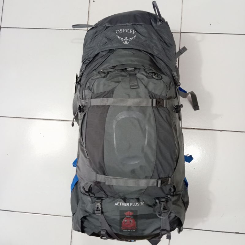 Osprey aether plus 70 include rain cover carrier tas gunung adventure outdoor