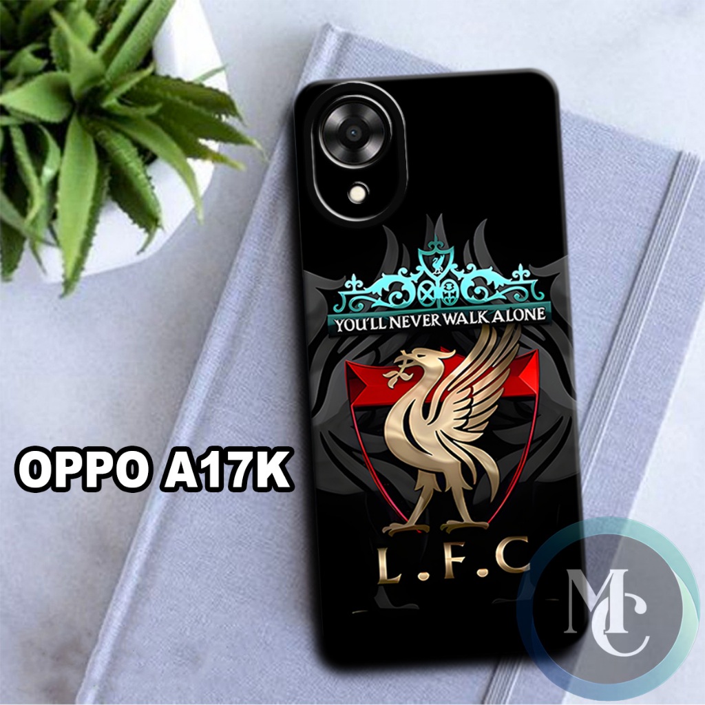 CC28/ Softcase karet lentur untuk oppo a17k/Motif bola/case oppo a17k/kesing oppo a17k/silicon oppo 