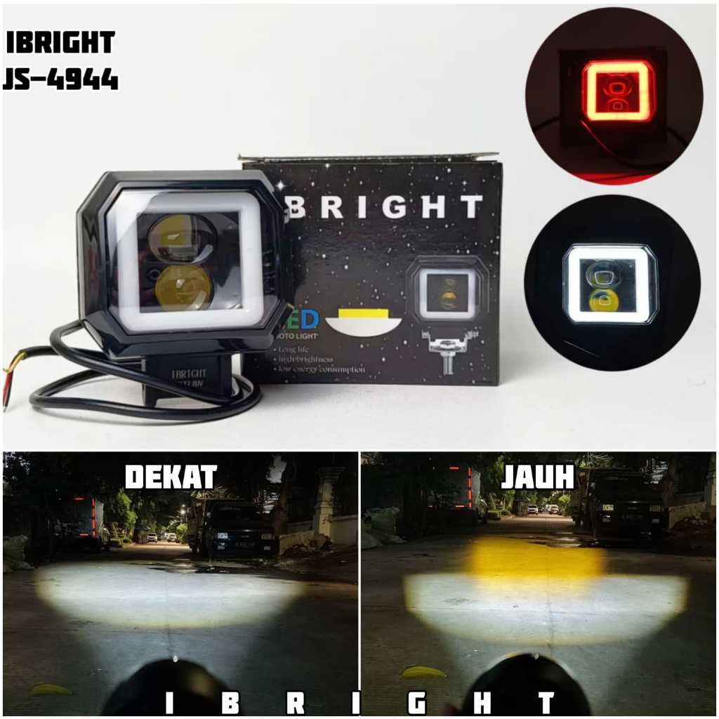 IBRIGHT JS 4944 - Lampu Tembak Sorot 4D