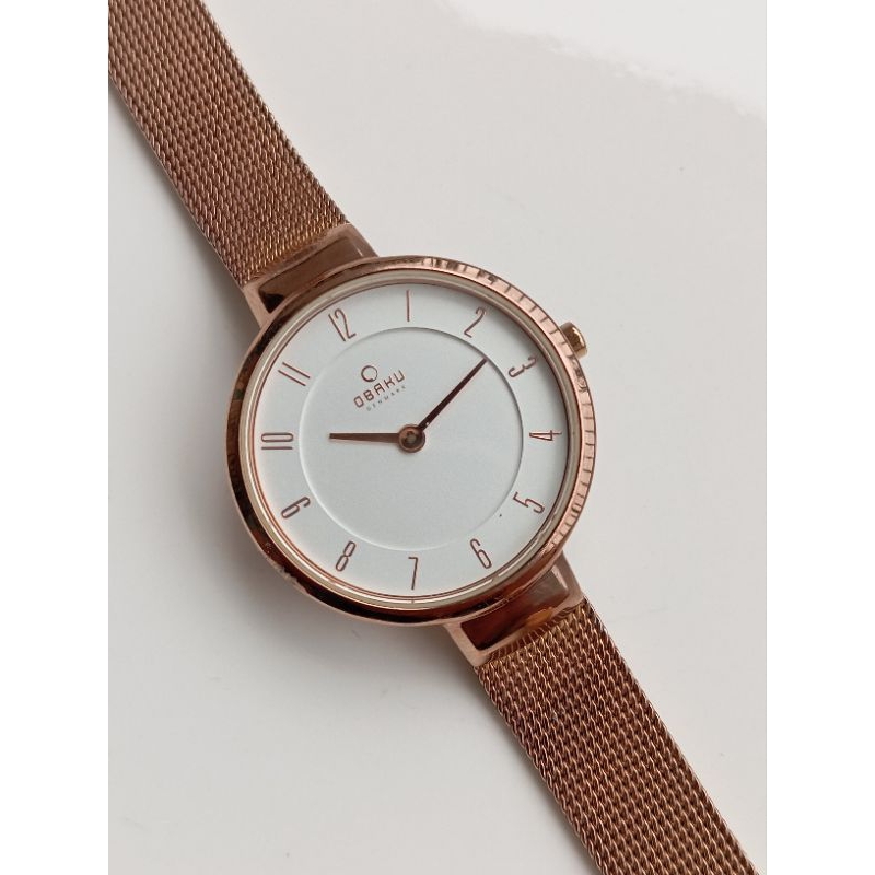 preloved obaku denmark rosegold