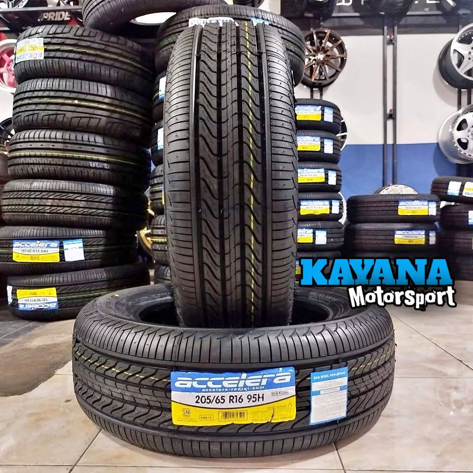Ban Mobil Innova R16 Accelera Eco Plush 205 65 R16 Tubles Ban 205 65 16 (Gratis Pasang)