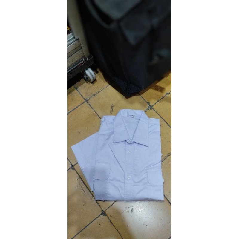 baju PDH putih pendek