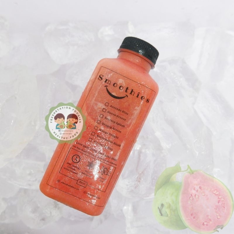 

smoothie guava / jambu sugar premium 250ml