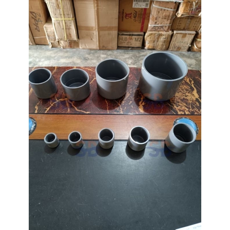 Fitting PVC Dop 3 inch & 4 inch merk RUCIKA / Dop Sambungan / tutup pipa air / penutup dop polos par