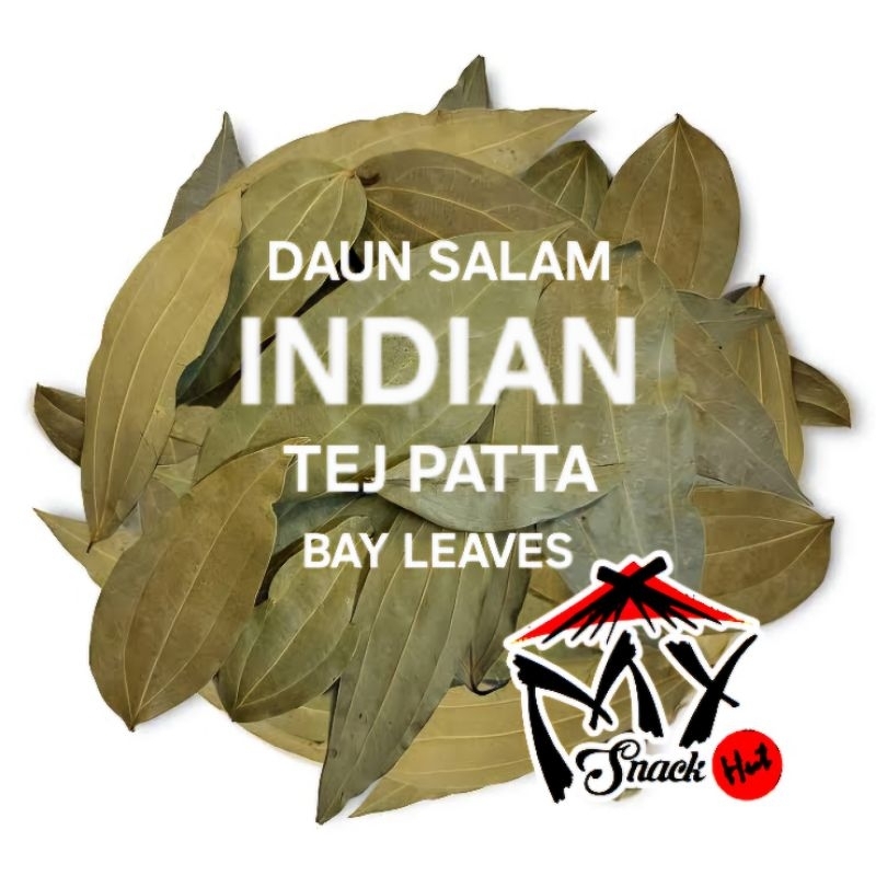 

DAUN SALAM INDIA 100GR DRIED DRY INDIAN BAY LEAF LEAVE LEAVES TEJ PATTA KERING BUMBU MASAK REMPAH