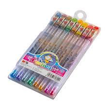 

M&G Pulpen Glitter Gel Pen 1 set 8 Warna 1.0mm Smooth - AGP13174