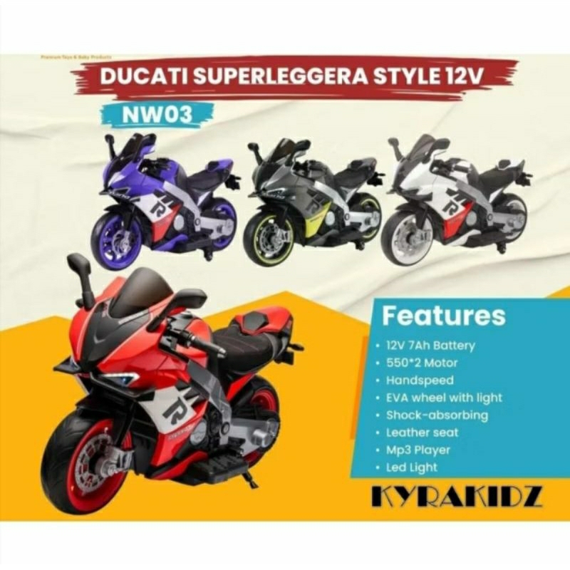 Ready Motor Aki Listrik Cas Anak NW 03 Makassar