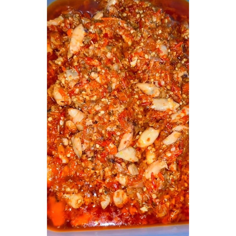 

sambal baby cumi yaya food