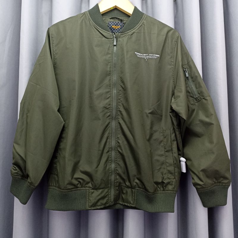 GREENLIGHT - JAKET BOMBER PRIA REGULAR FIT ORIGINAL GREENLIGHT