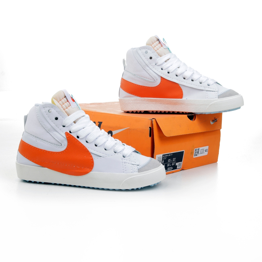 Sepatu Nike Blazer Mid 77 Jumbo Sail Orange