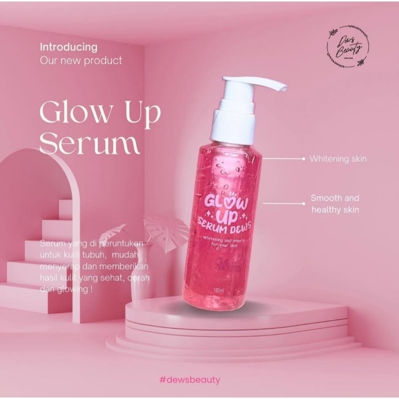 GLOW UP BODY SERUM DEWS BEAUTY 100ML