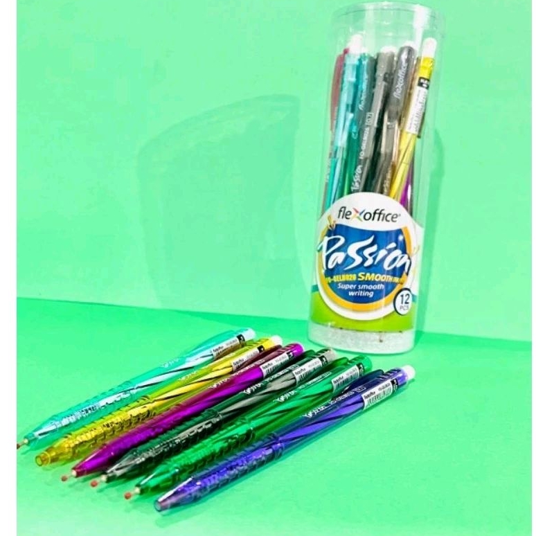 

PULPEN GEL FO-B026 PASSION TABUNG/0.7/12 PCS