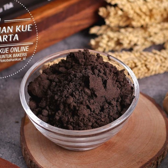 

Schoko Pure Cocoa Powder JET BLACK 10/12 250gr Low Fat Cokelat Bubuk Murni Hitam Schoko Coklat Bubuk Kakao