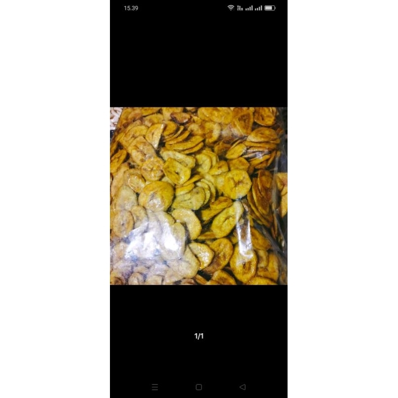 

Keripik pisang koin manis 1kg
