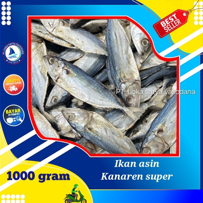 

ikan asin kembung kanaren 1000gram / 1 kg