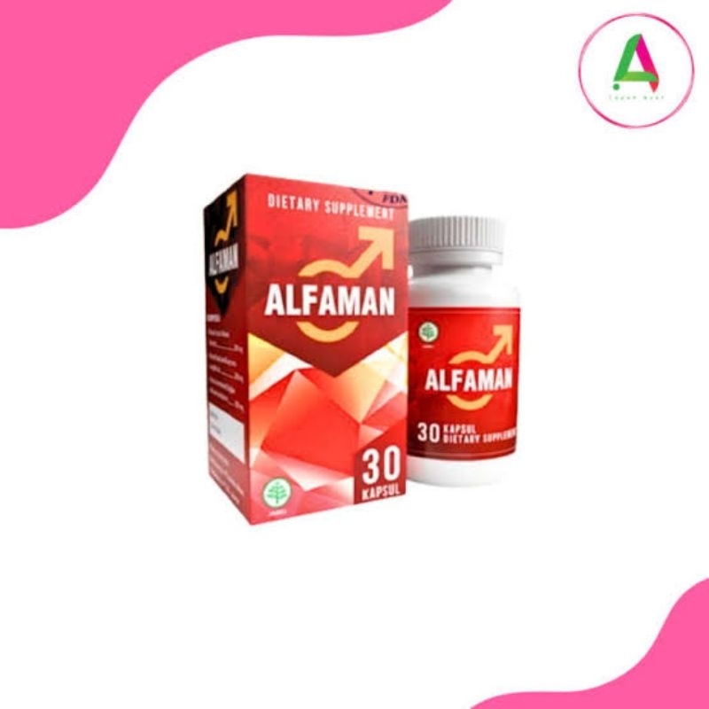 Alfaman obat herbal asli masalah pria suplement