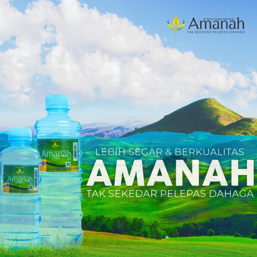 

AMANAH Air Mineral 330ml pH8+ Dan TDS < 10 Membantu Meringankan Kinerja Ginjal.