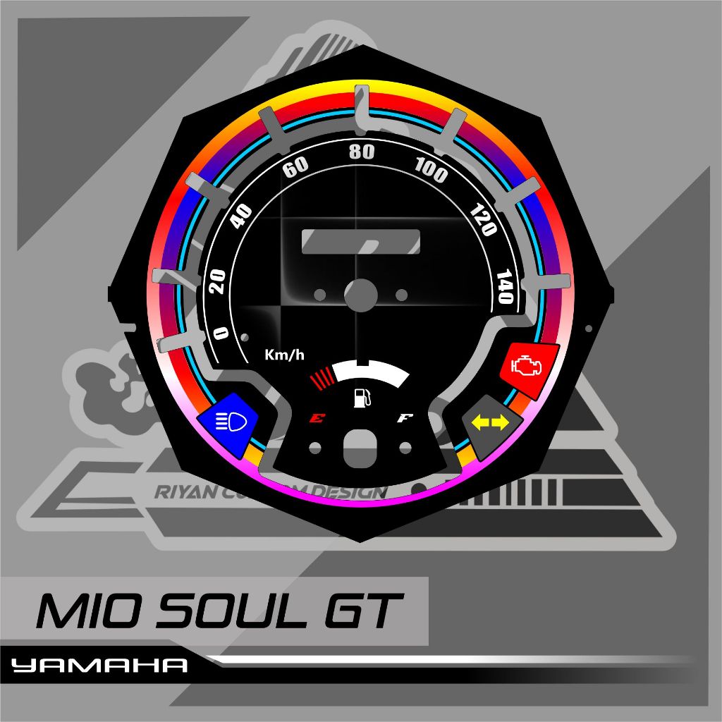 PAPAN SPEEDOMETER CUSTOM YAMAHA MIO SOUL GT