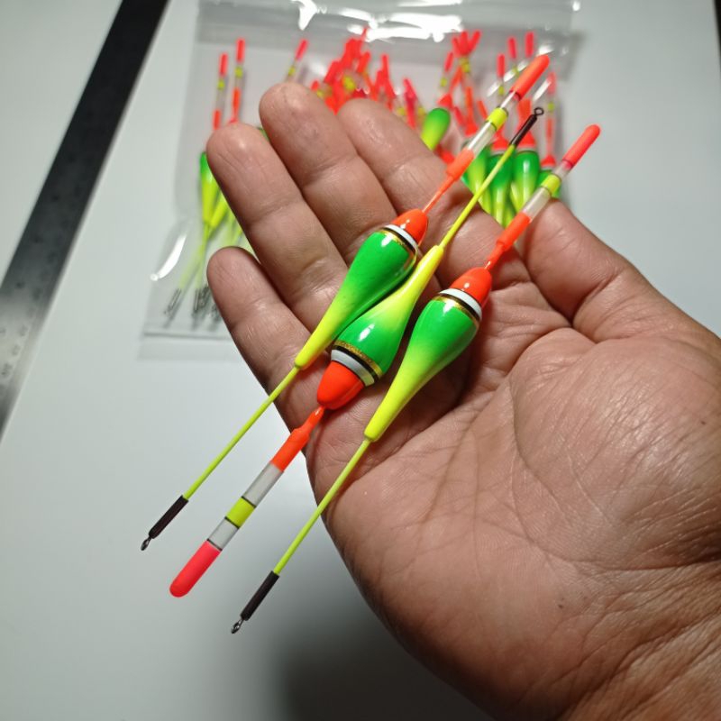 Pelampung Pancing Tabung Setarlite / fosfor | gelosir