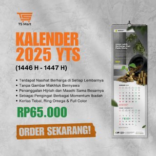 

Kalender Dinding 2025 Yayasan Tarbiyah Sunnah