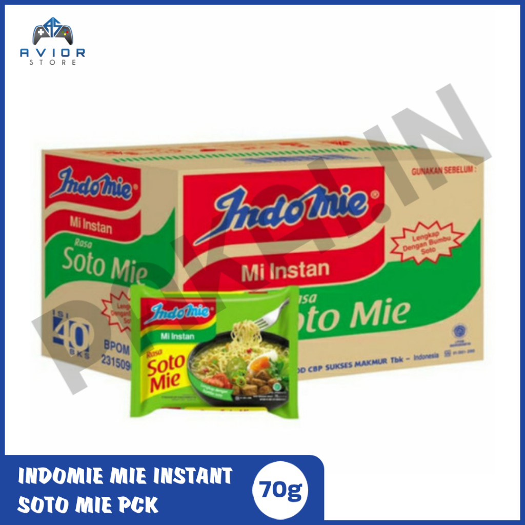 

INDOMIE MIE INSTANT SOTO MIE 70 GRAM