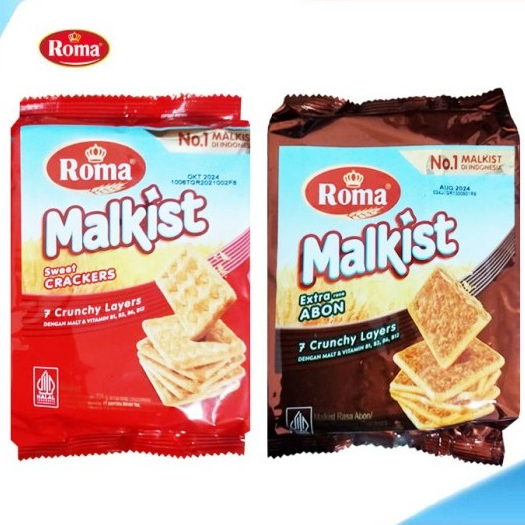 

roma malkist crackers abon 224g - roma malkist abon - roma malkist family pack