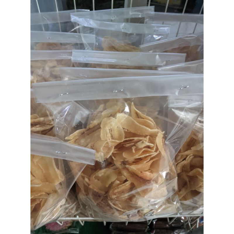 

Kripik pisang kepok gurih