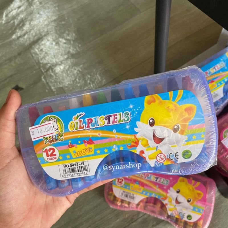 

SS - Crayon 12 warna / oil pastel / krayon set murah anak lucu
