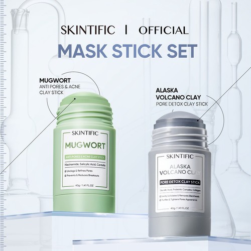 Skintific Clay Mask & Clay Stick