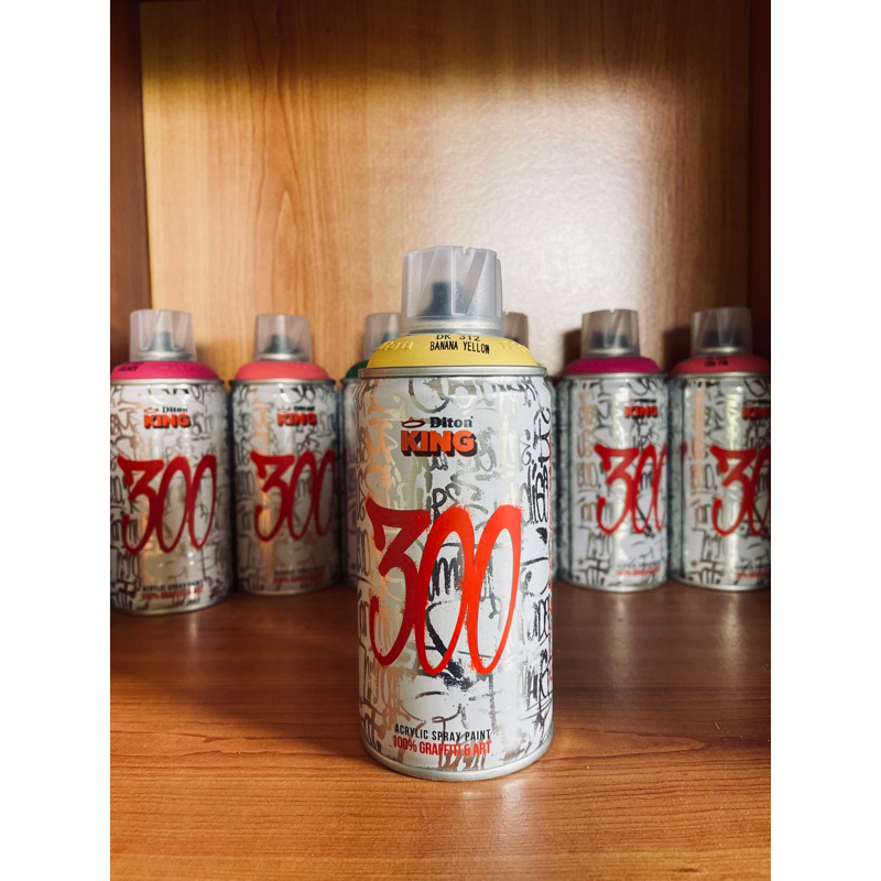 

Diton king 300ml/pilok graffiti/pilok menggambar/cat semprot/spray paint