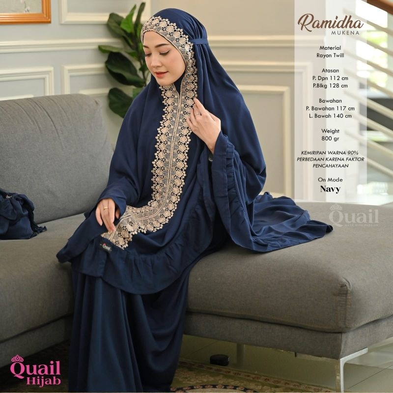 Mukena Dewasa Ramidha by Quail Hijab