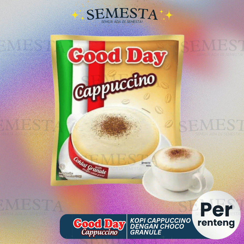 

GOOD DAY CAPPUCCINO Per Renteng 10pcs X 25 gr