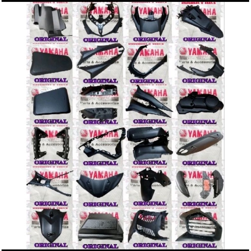 COVER BODY AEROX BODY KASAR NEW AEROX 155 2021-2024 ORIGINAL YAMAHA