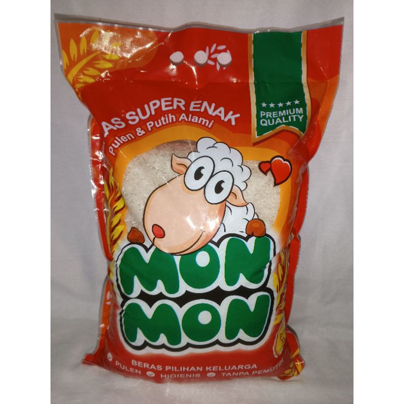 

Beras Pulen MON MON 5Kg Kualitas Premium