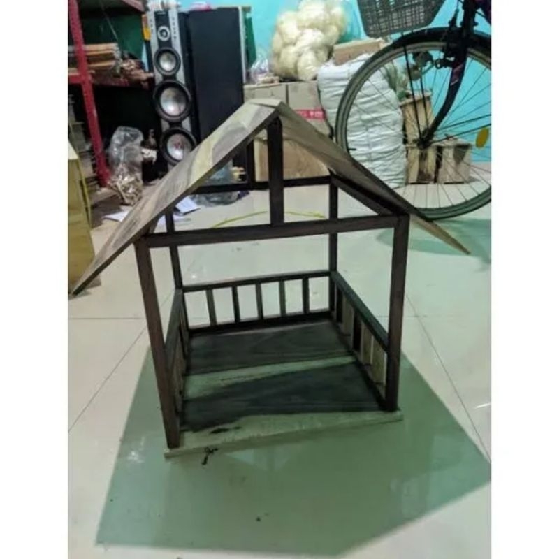 

Kandang Domba Natal Miniatur Bahan Kayu