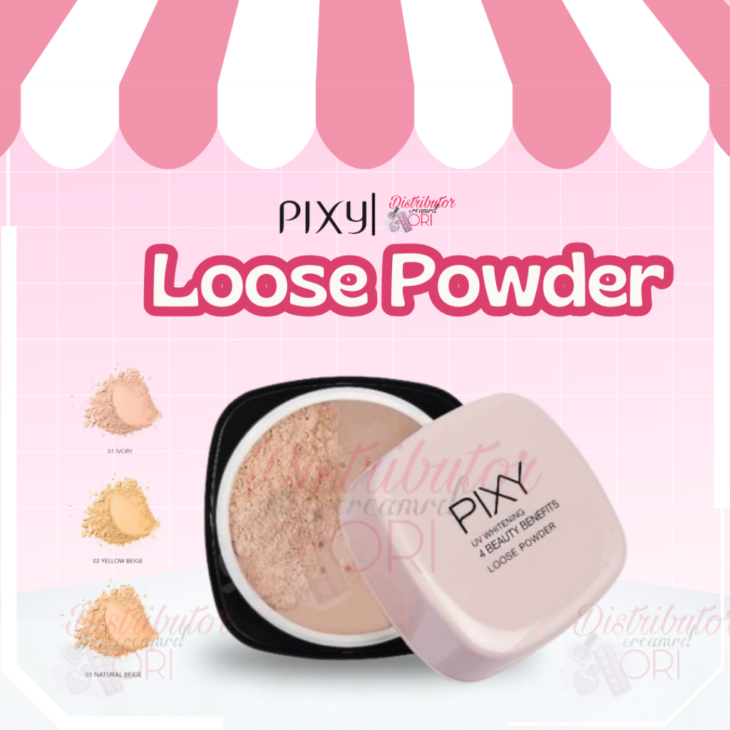 PIXY Loose Powder 4 Beauty Benefit | Bedak Tabur Make Up 12g | BPOM