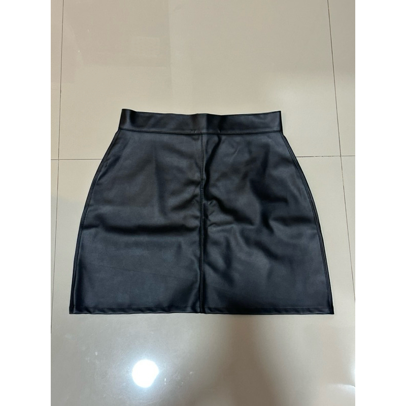 Leather Mini Skirt