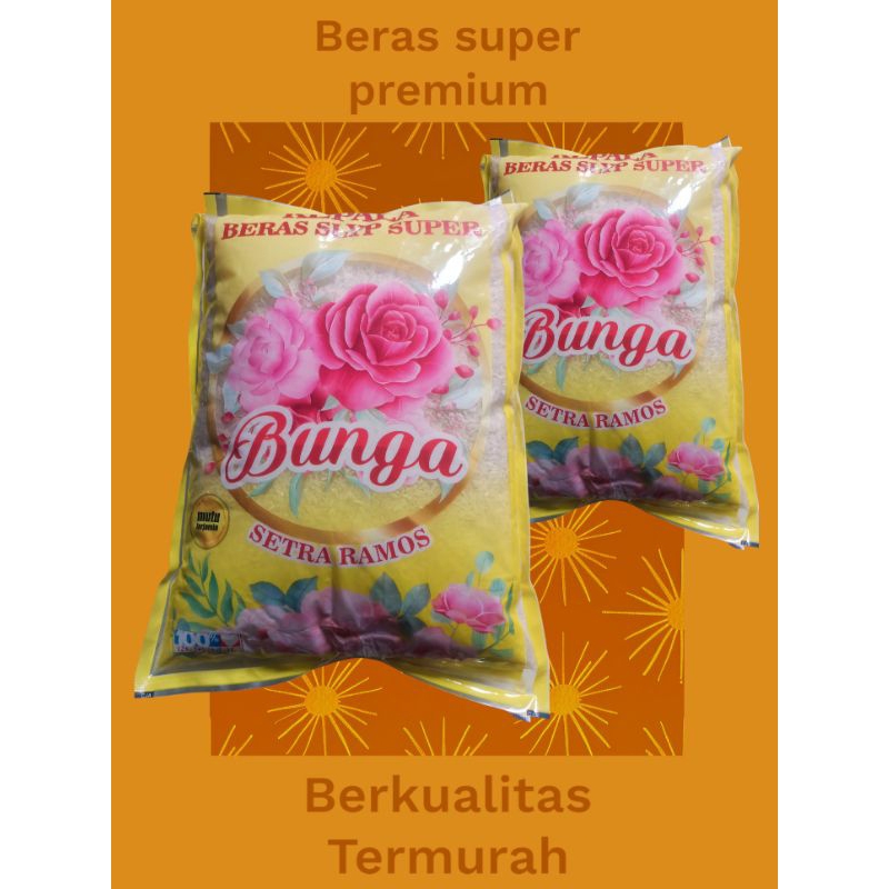 

Beras bunga setra Ramos super