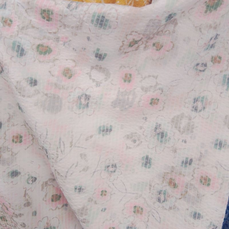 kain katun crinkle motif - kain crinkle motif - kain crinkle premium - lq