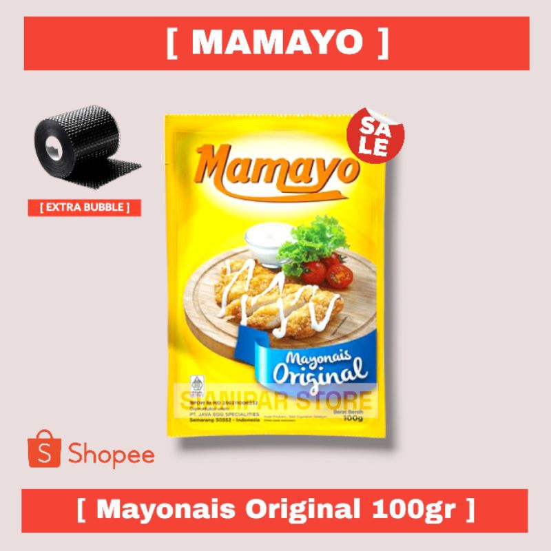 

MAMAYO Mayonais Original Pck 100gr [ Gratis Pengemasan Dengan Bubble Wrap ]