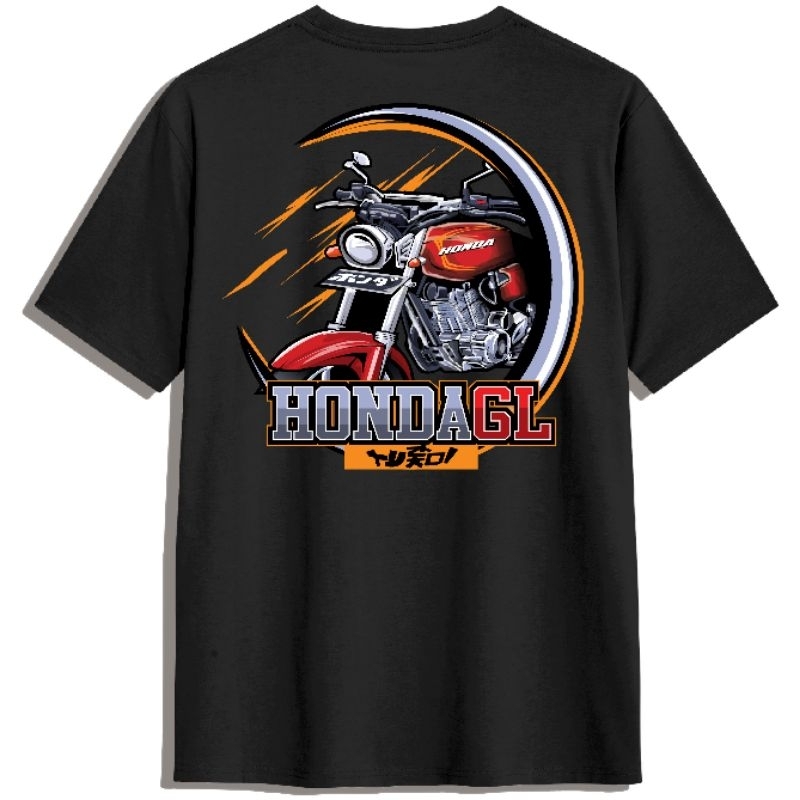 BAJU KAOS HONDA GL//BAJU OTOMOTIF